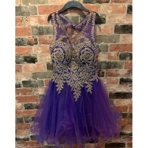 Beaded A-Line Prom / Homecoming Dress